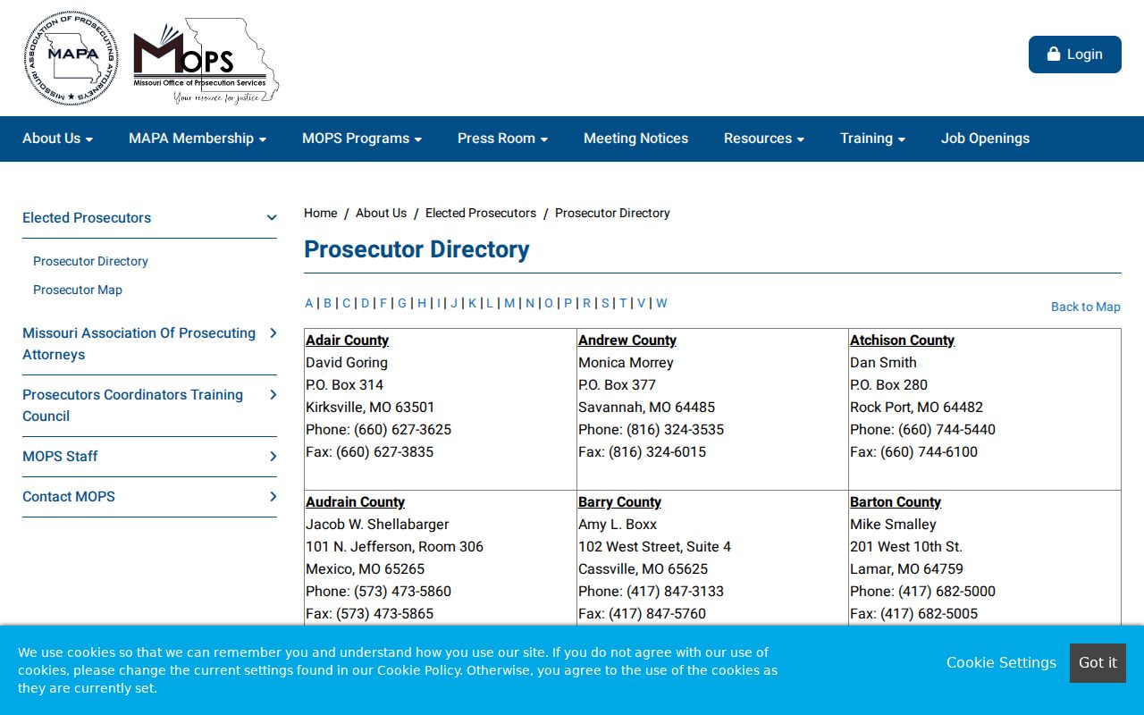 Glasgow Howard County criminal history prosecution routing